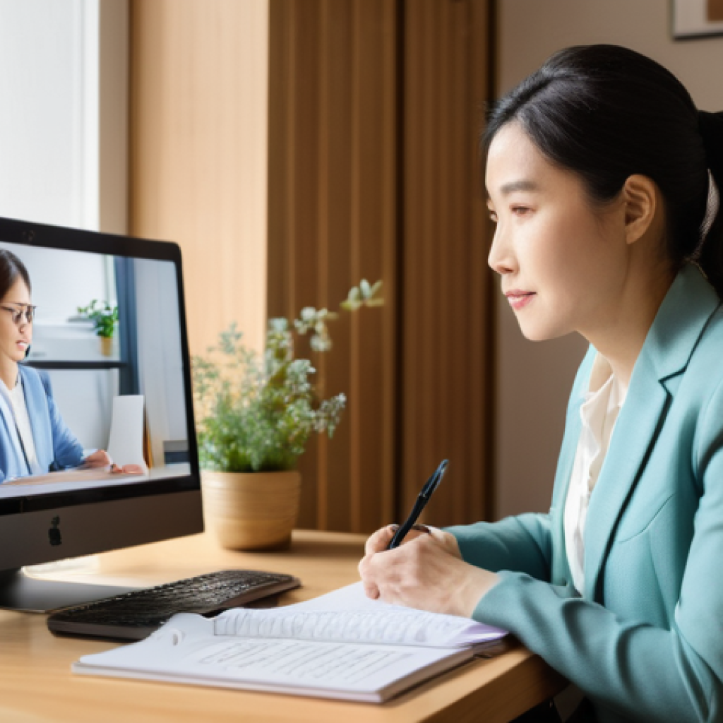 청소년상담사 필수 학습 도구 - **Prompt for Professional Learning and Development:**
"A diligent female professional in her lat...