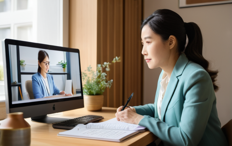 청소년상담사 필수 학습 도구 - **Prompt for Professional Learning and Development:**
    "A diligent female professional in her lat...