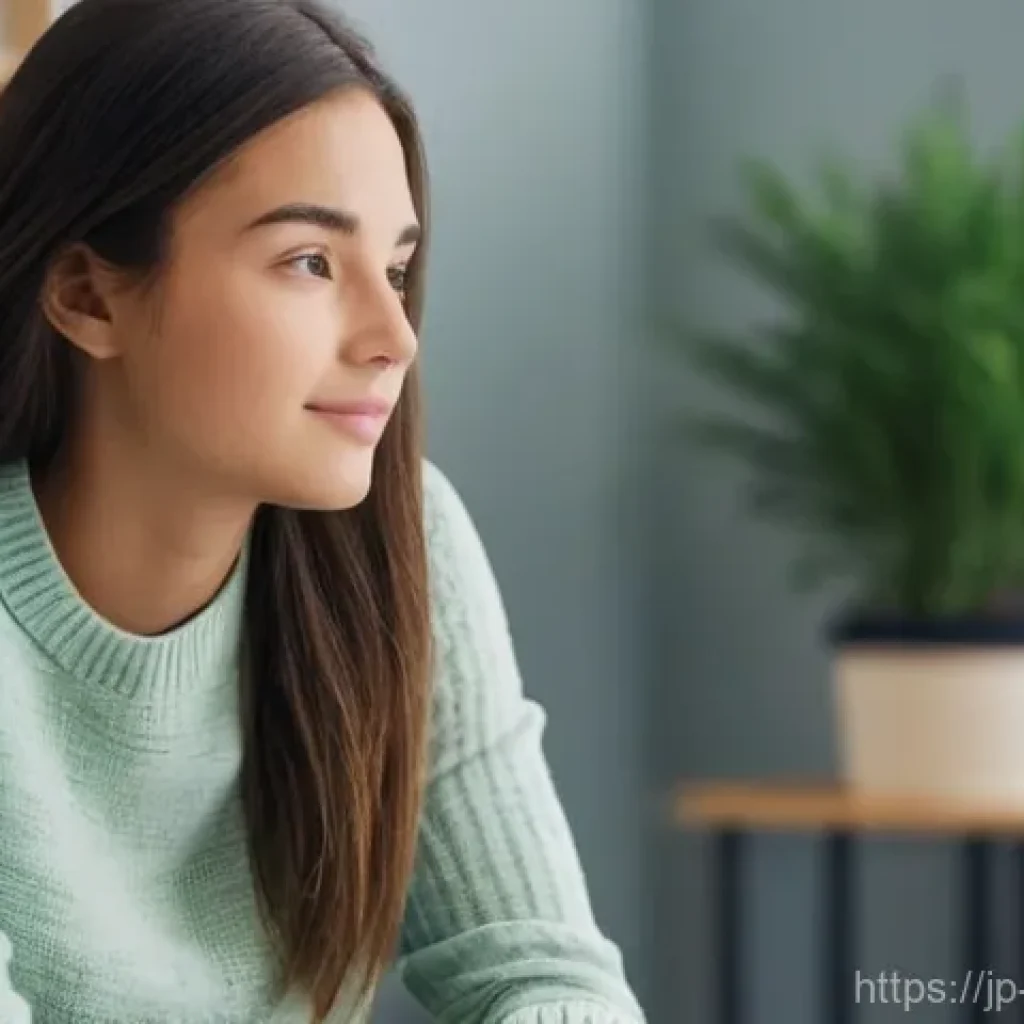 청소년상담사와 관련된 추천 학습 사이트 - **Prompt:** A compassionate female youth counselor, appearing to be in her mid-30s, with a warm and ...