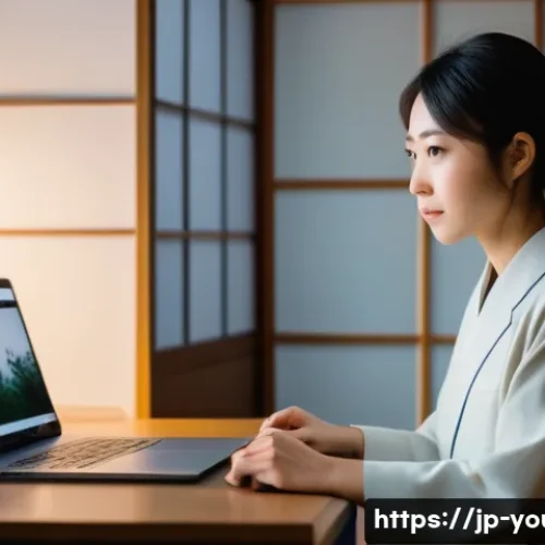 청소년상담사로서 연봉을 높이는 방법 - A modern Japanese counseling office scene showing a young female counselor attentively listening to ...